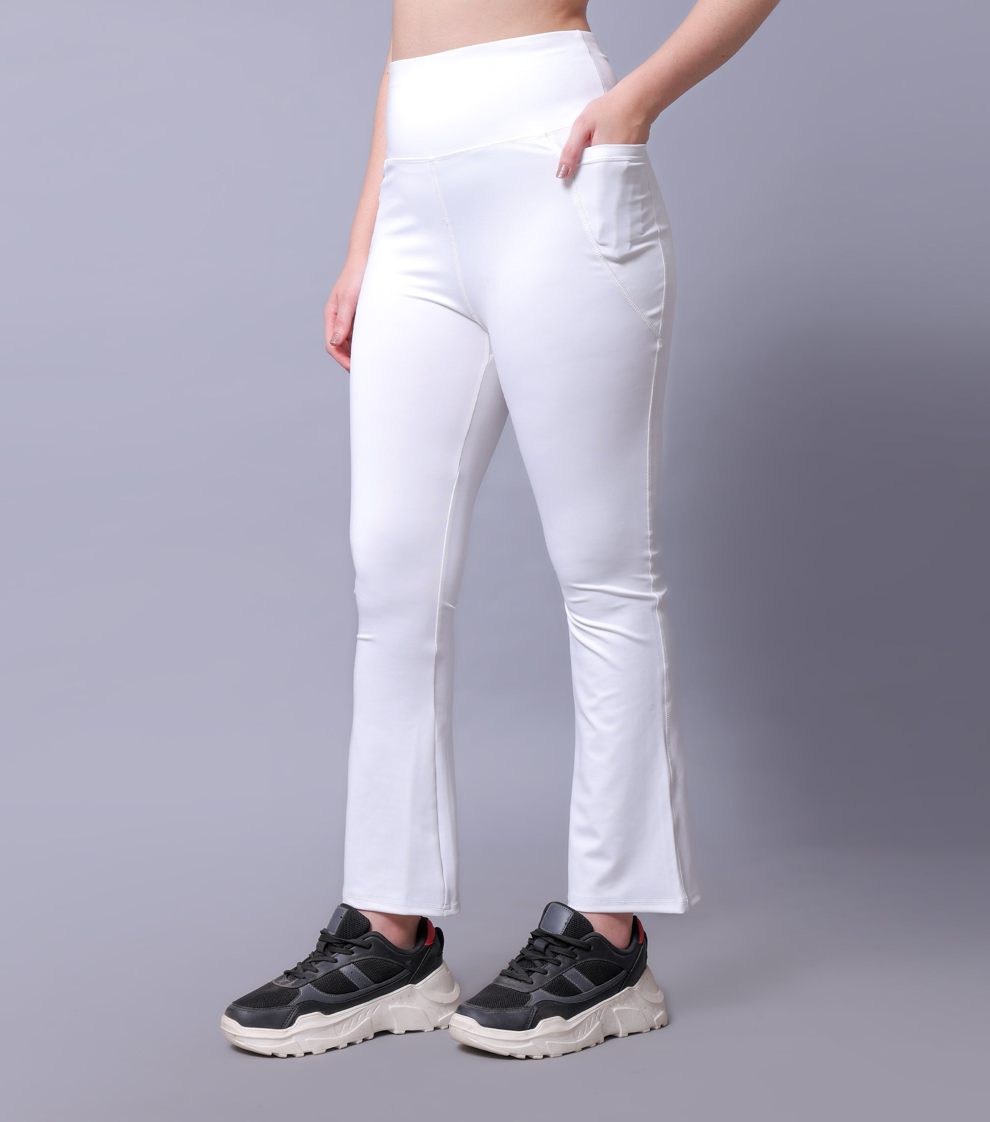High Waist Flared Yoga Pants