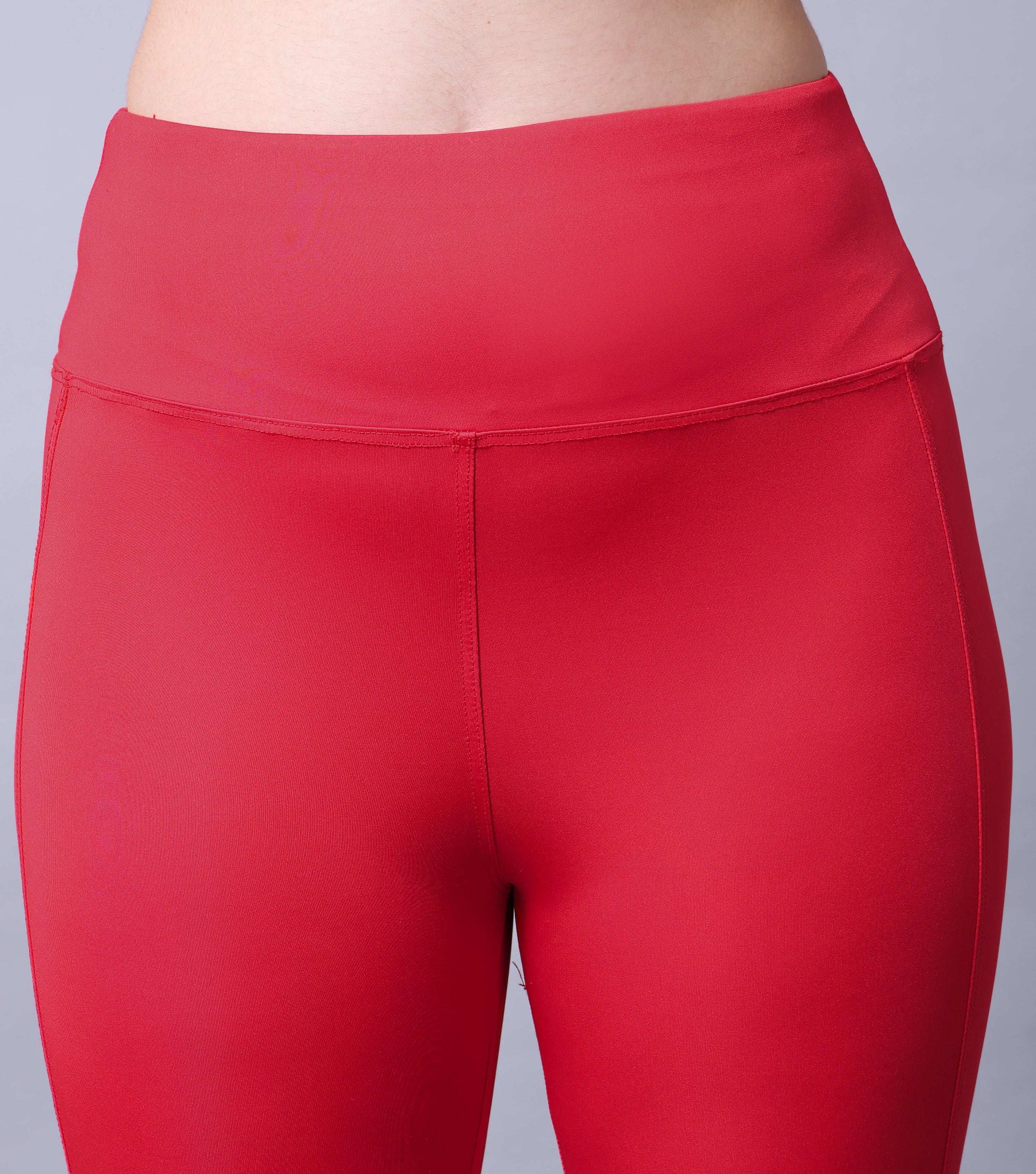 High Waist Stretch Slim Fit Capris