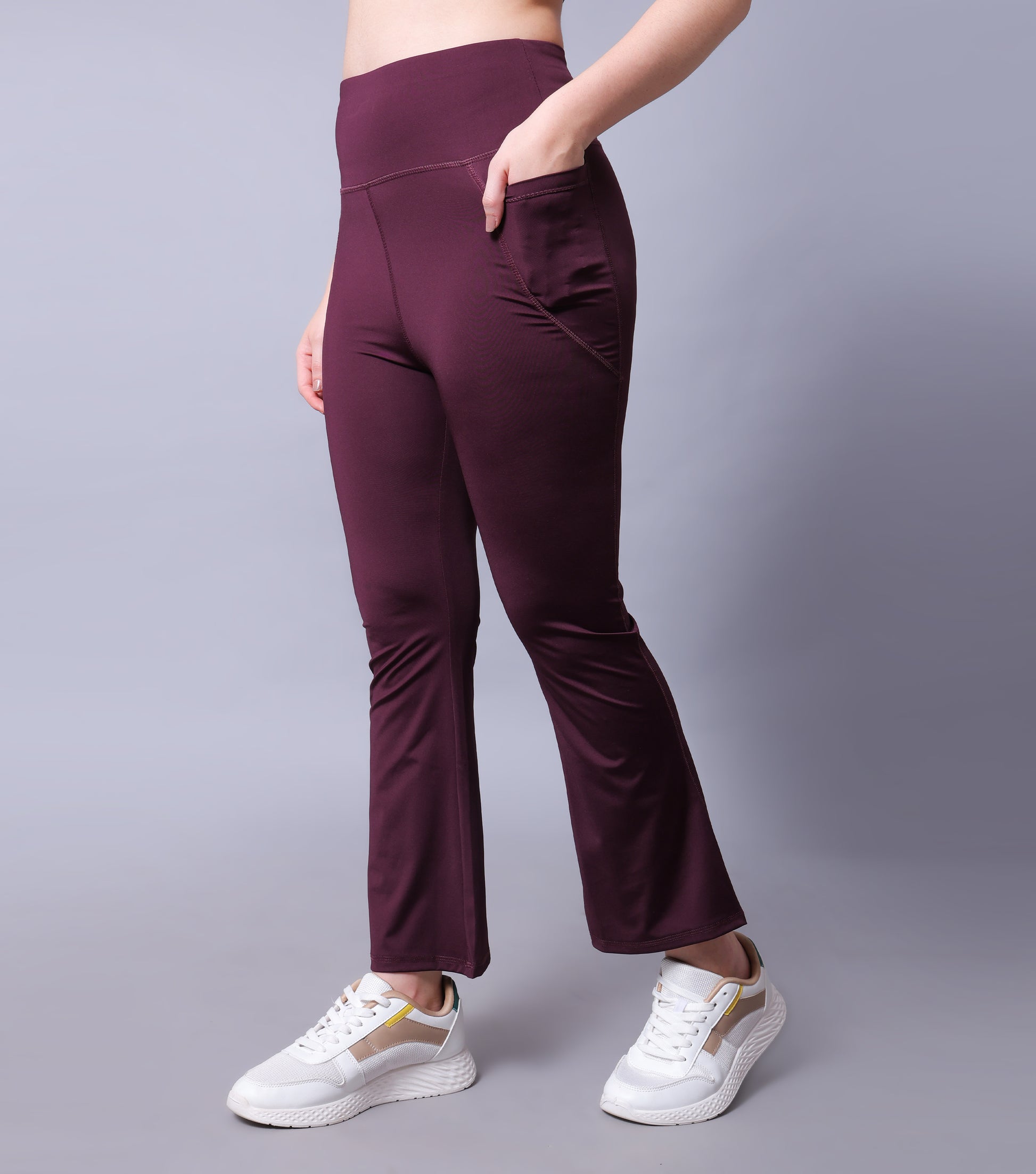 High Waist Flared Yoga Pants