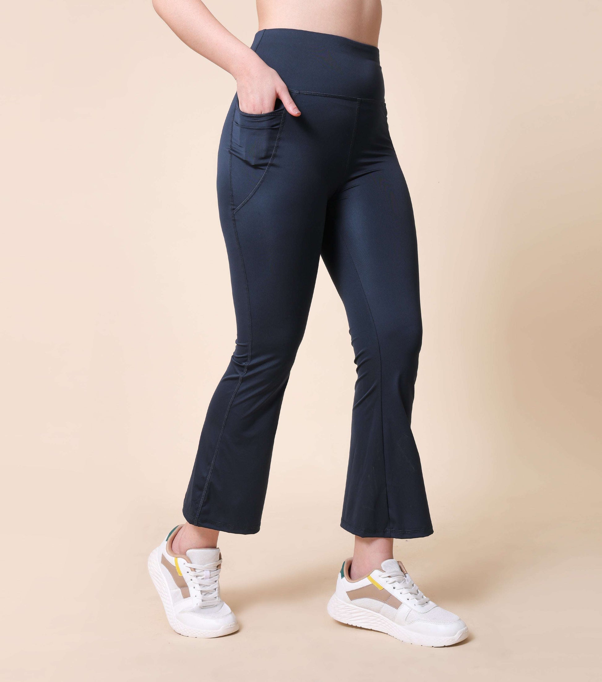 High Waist Flared Yoga Pants