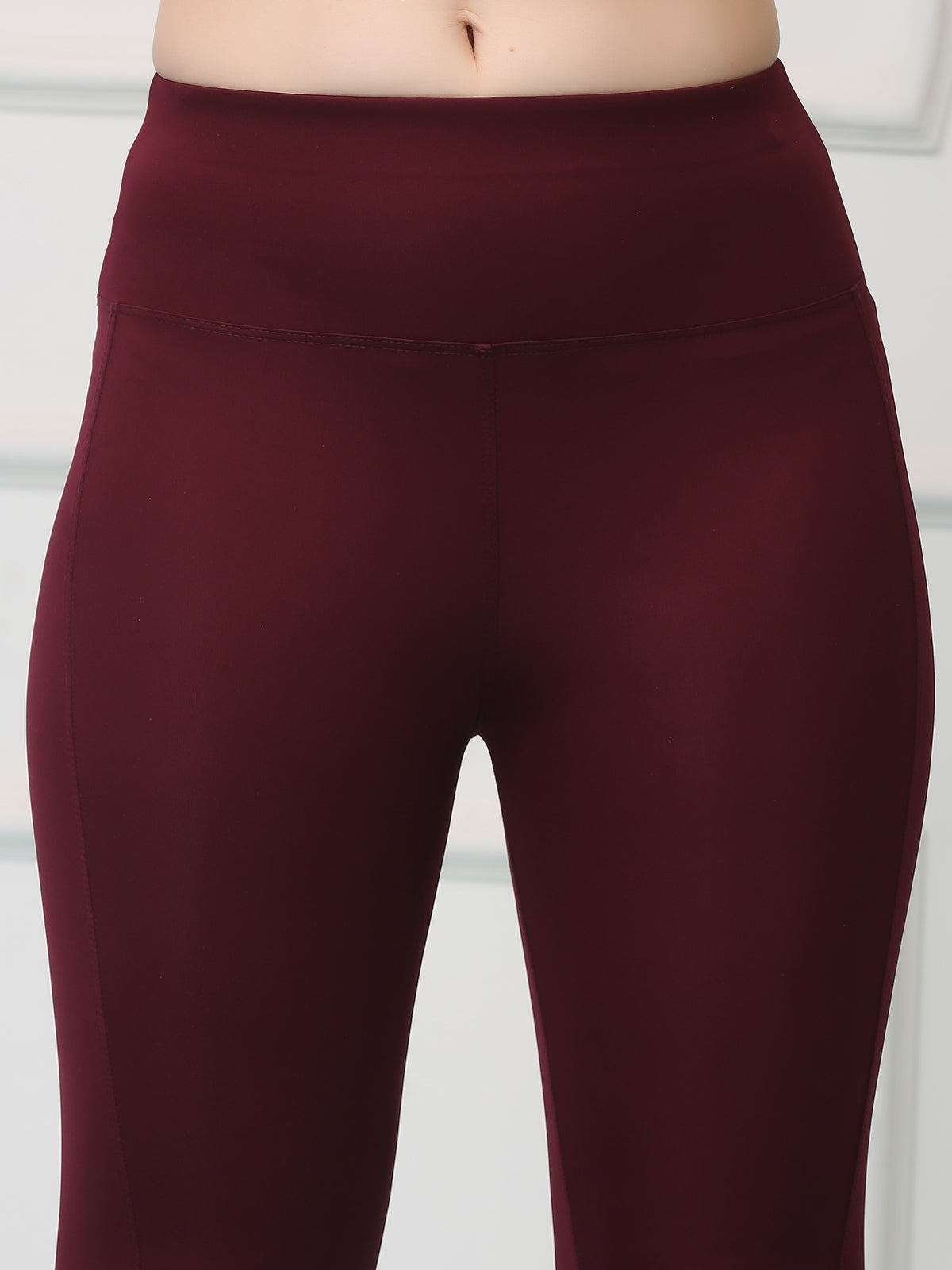 High Waist Stretch Slim Fit Capris