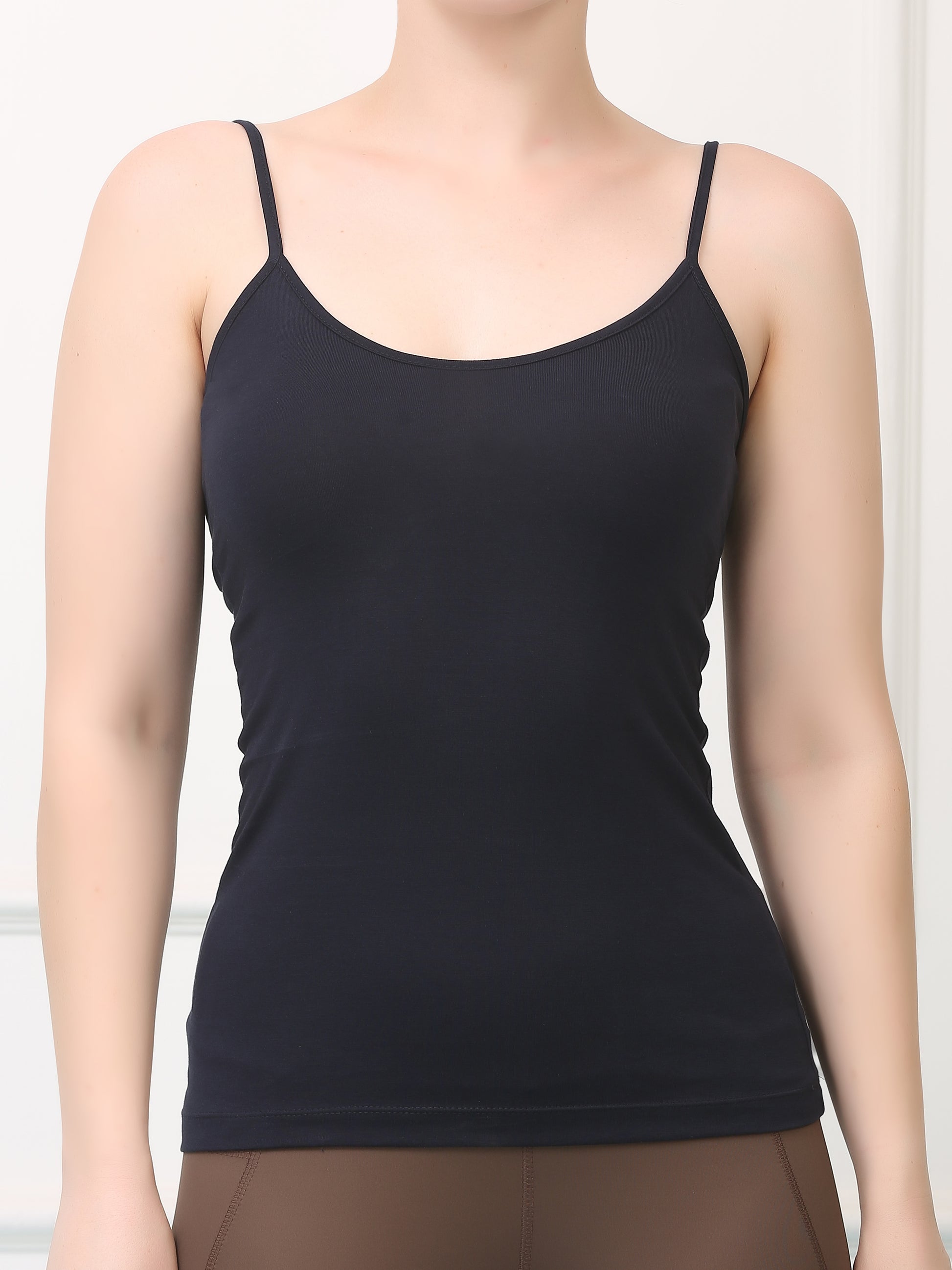 Cotton Round Slip Camisole
