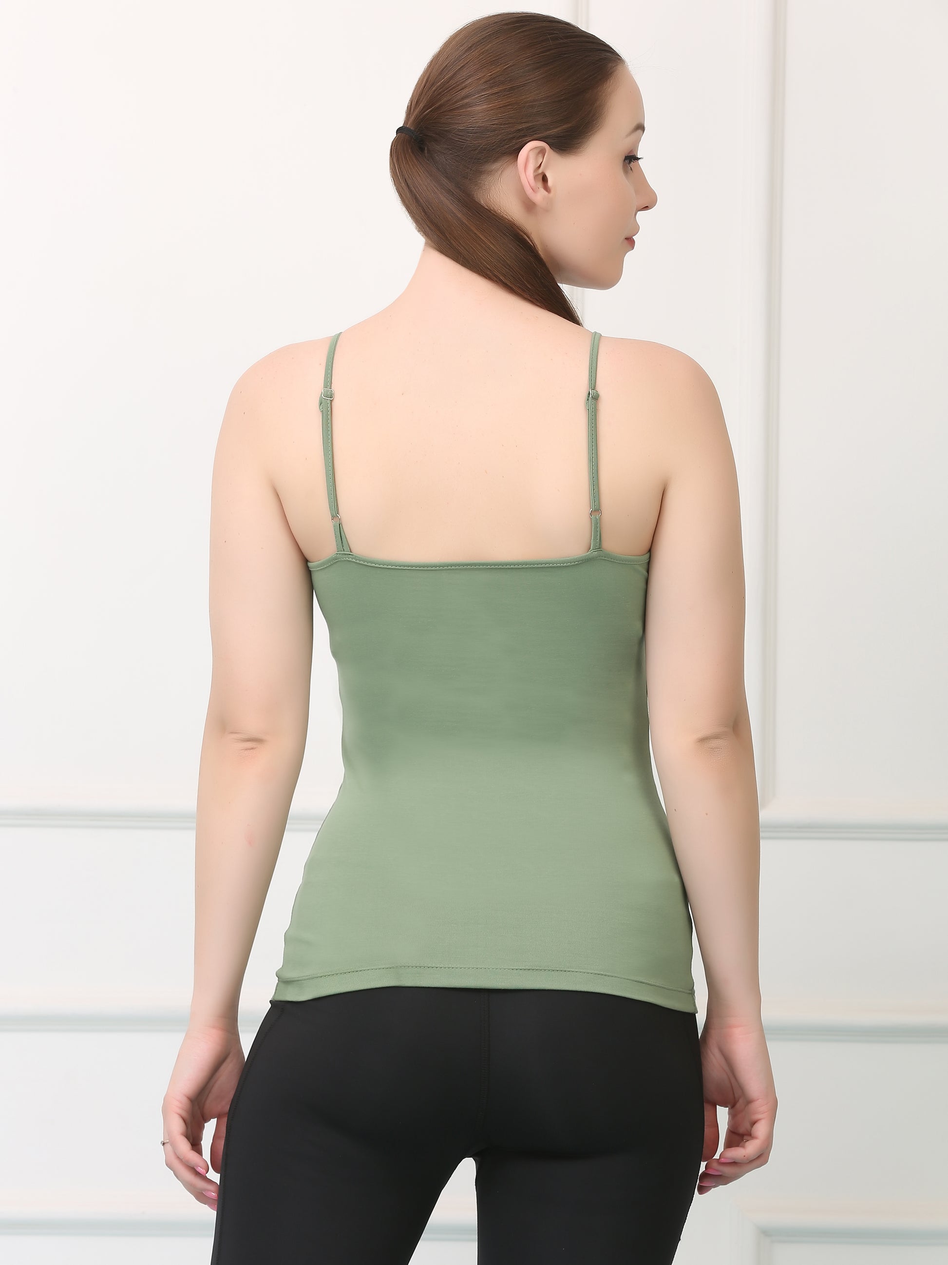 Cotton Round Slip Camisole
