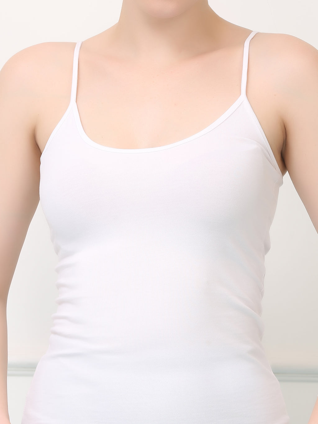 Cotton Round Slip Camisole