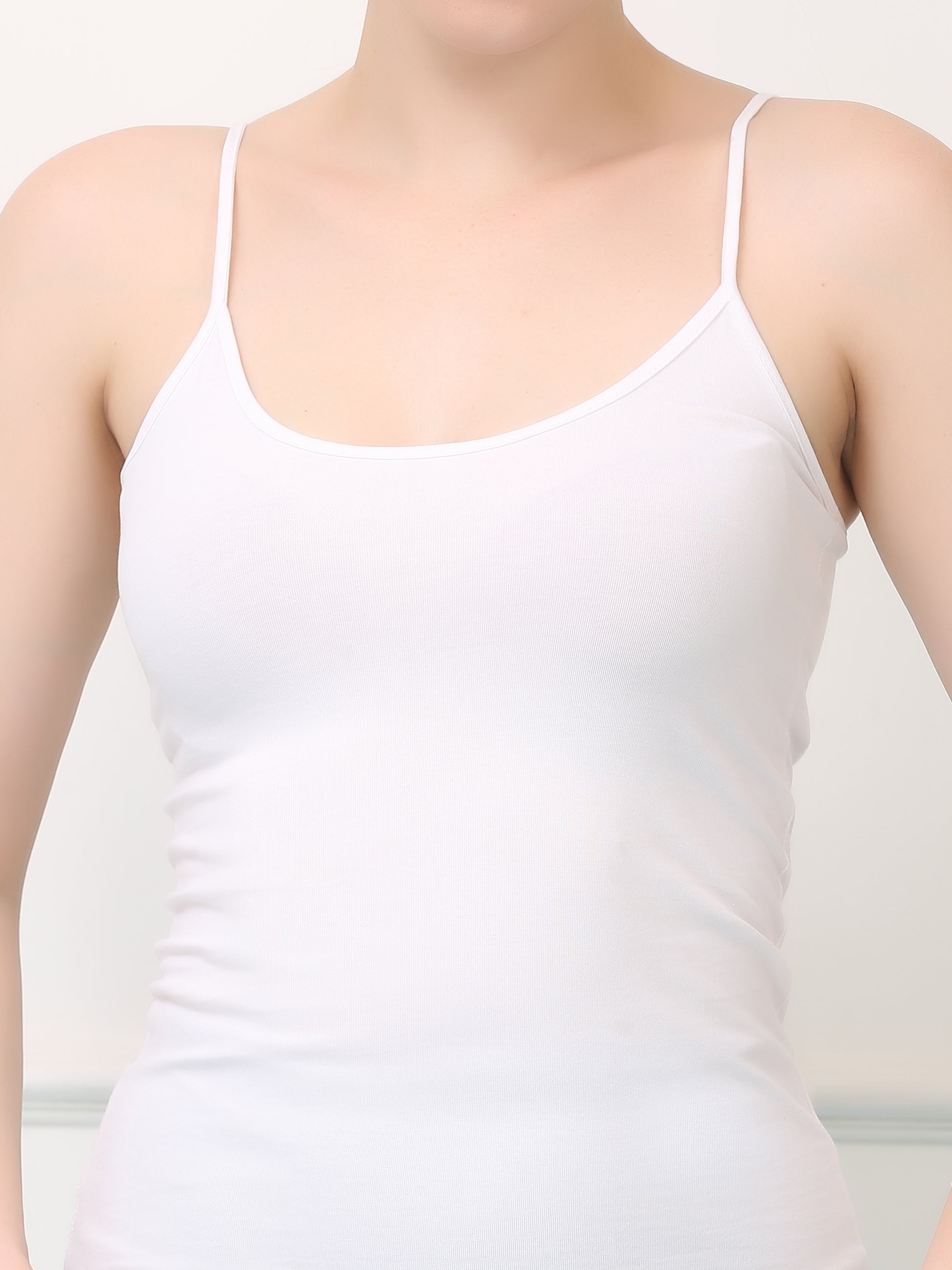 Cotton Round Slip Camisole