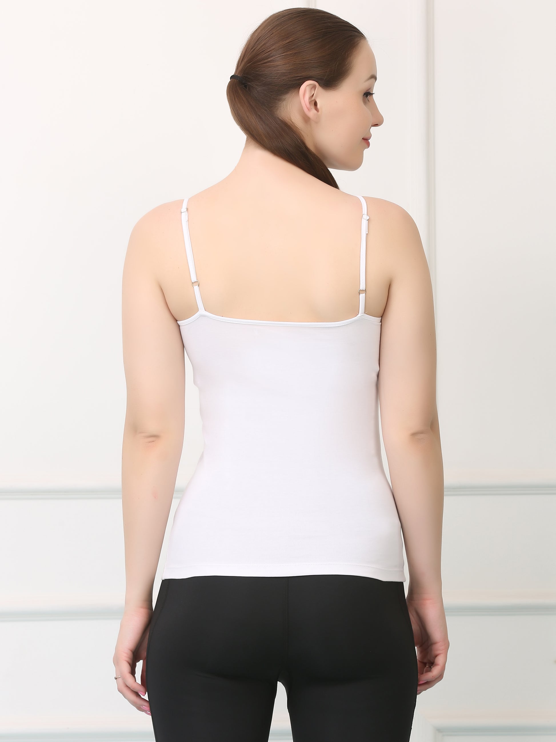 Cotton Round Slip Camisole
