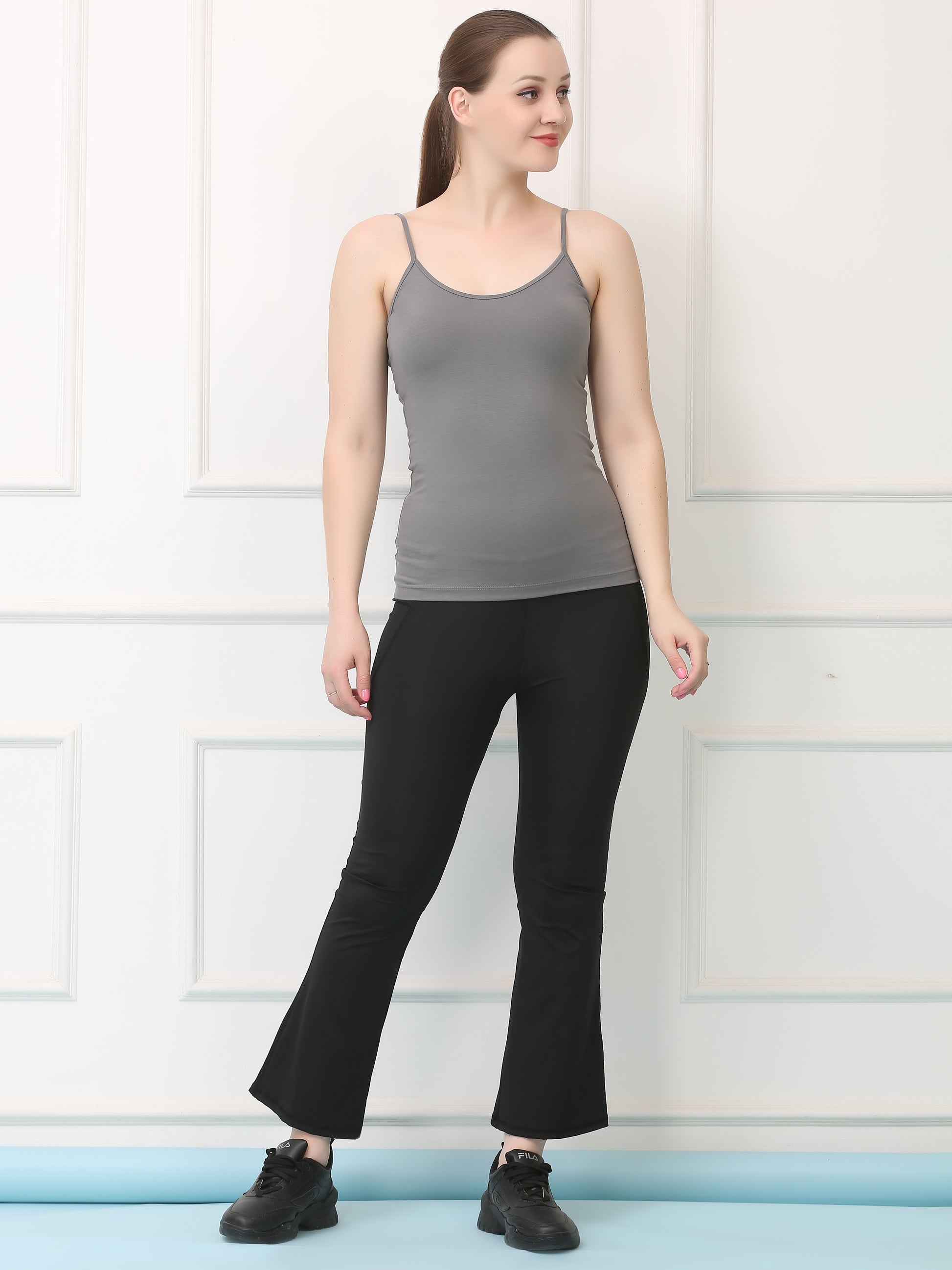 Cotton Round Slip Camisole