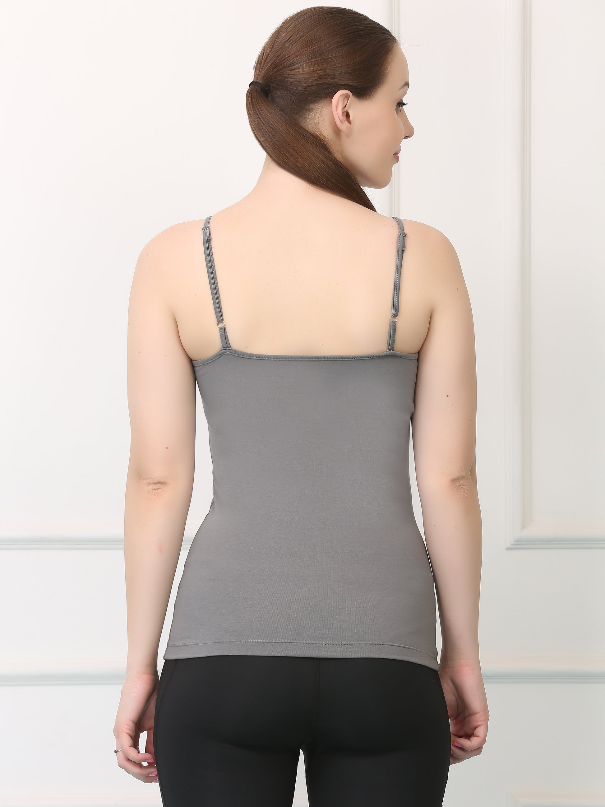 Cotton Round Slip Camisole