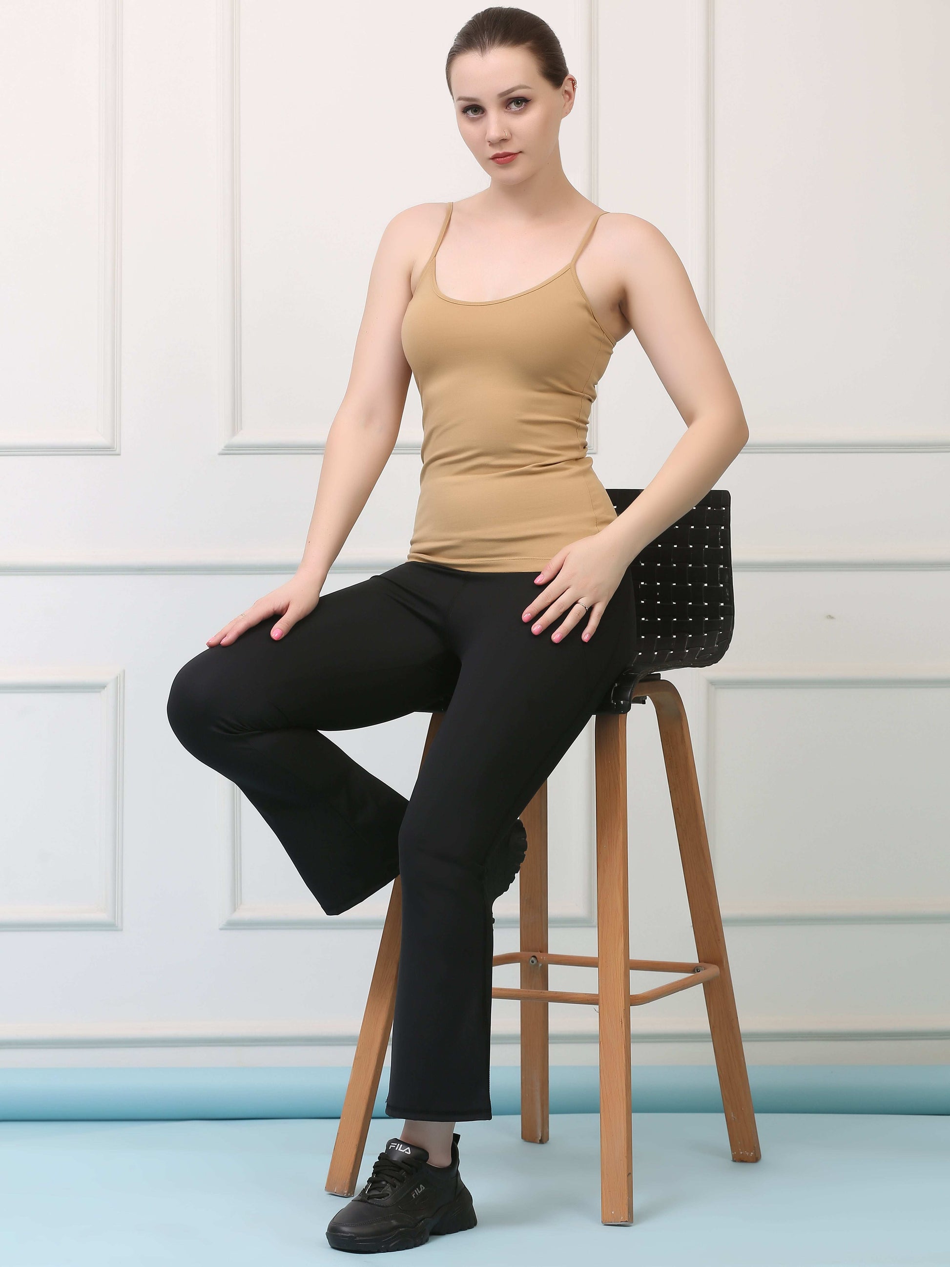 Cotton Round Slip Camisole