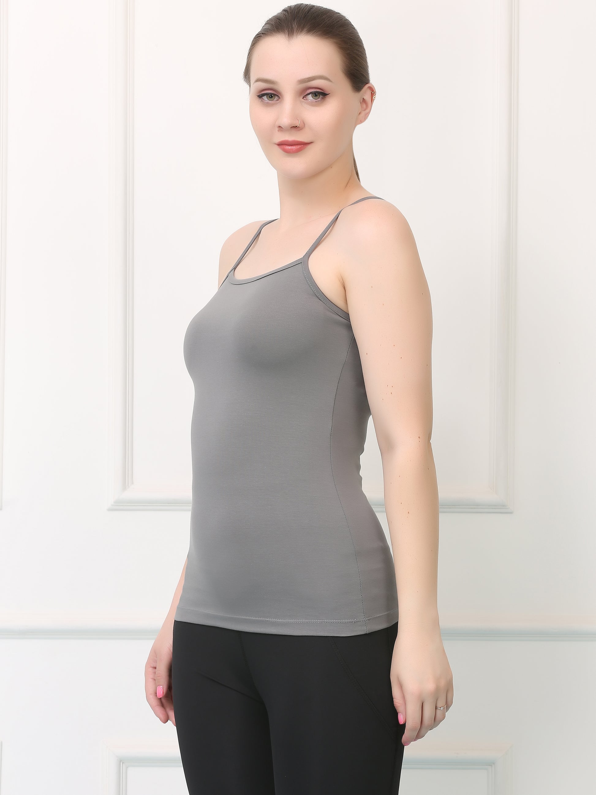 Cotton Flat Slip Camisole