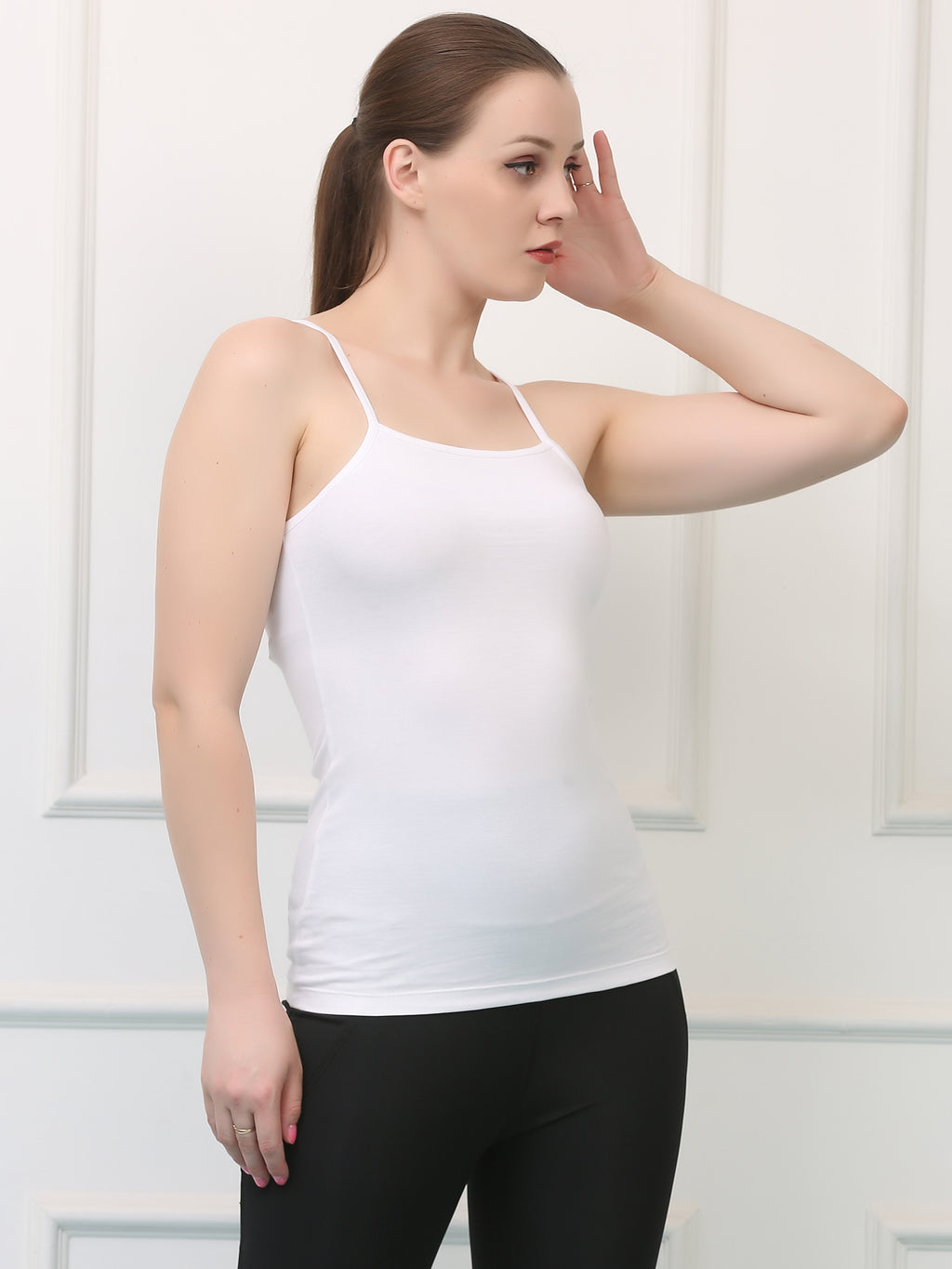 Cotton Flat Slip Camisole