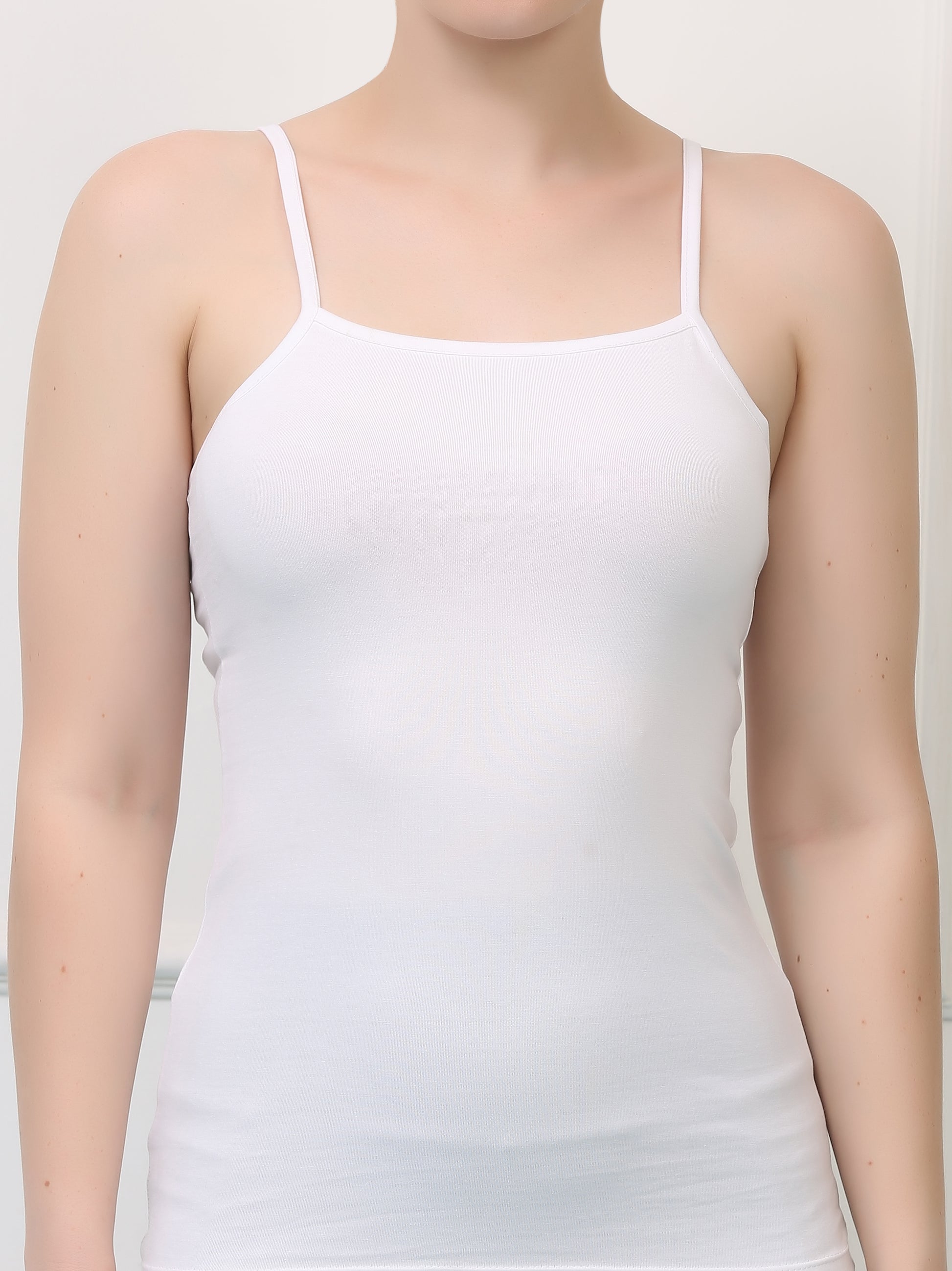 Cotton Flat Slip Camisole