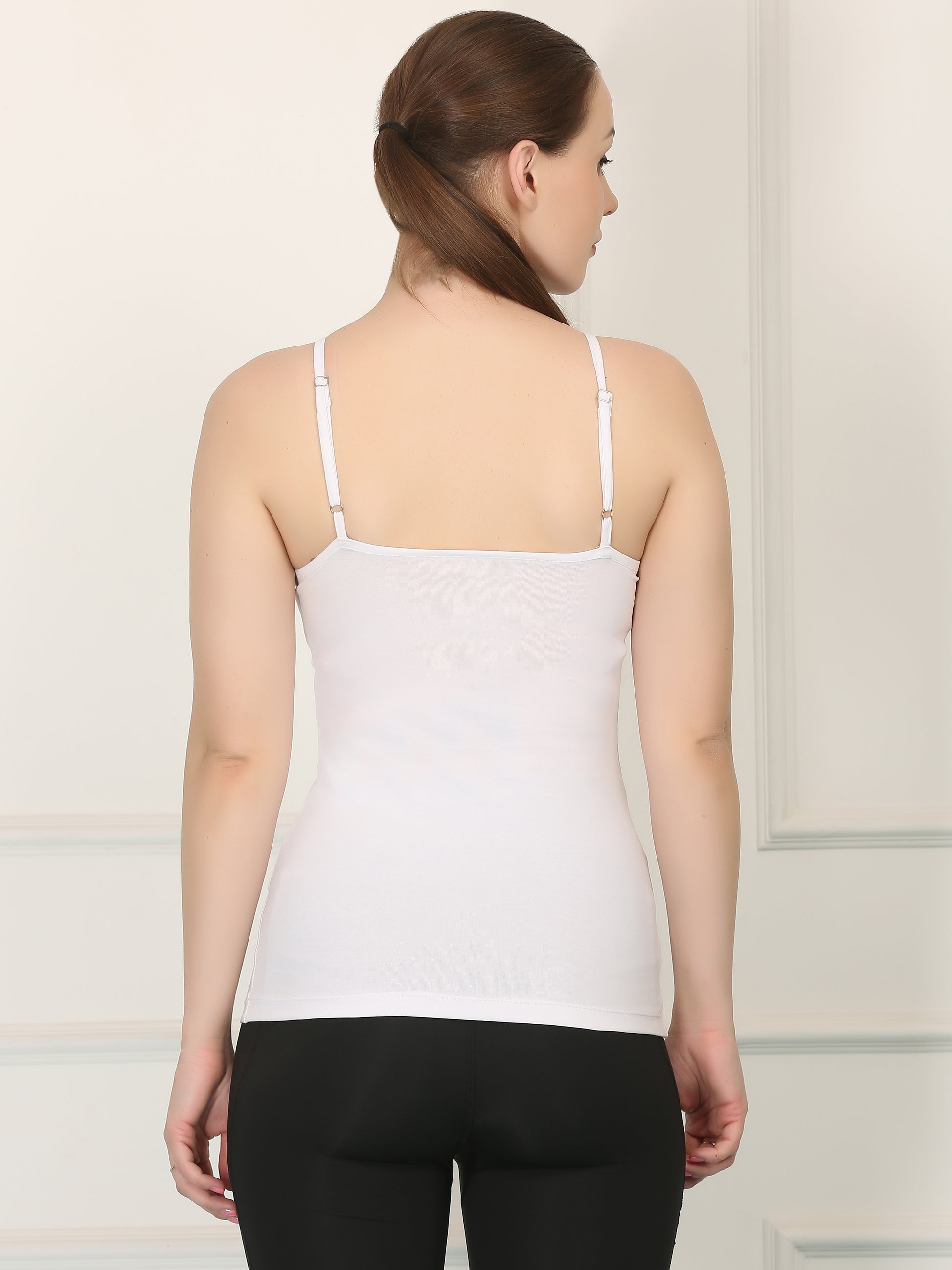 Cotton Flat Slip Camisole