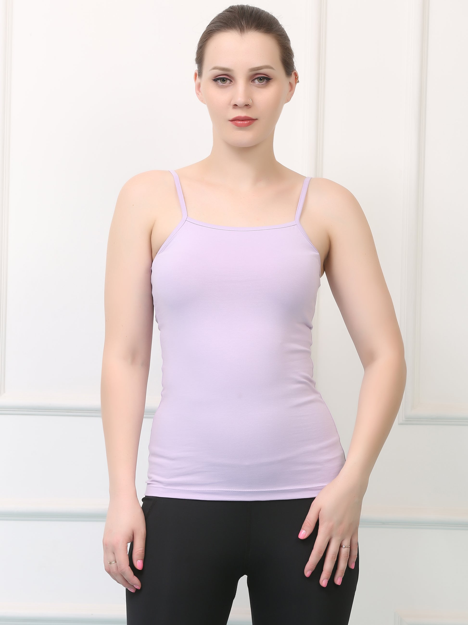 Cotton Flat Slip Camisole