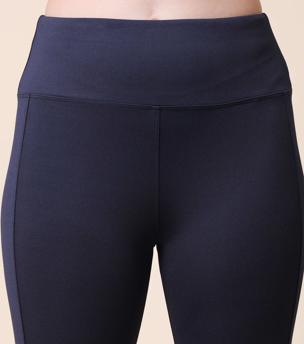 High Waist Stretch Slim Fit Capris